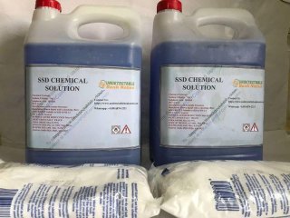 ssd solución química para limpieza